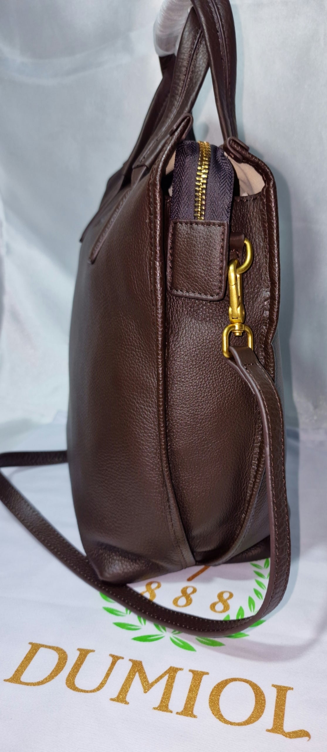 Borsa Tote in Pelle Martellata "Mila"