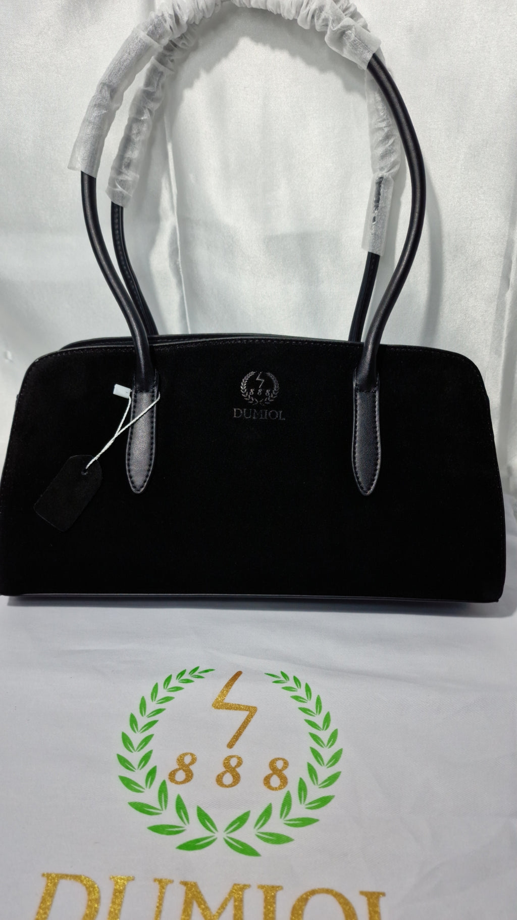 Bauletto "Nami" a spalla con doppi manici lunghi