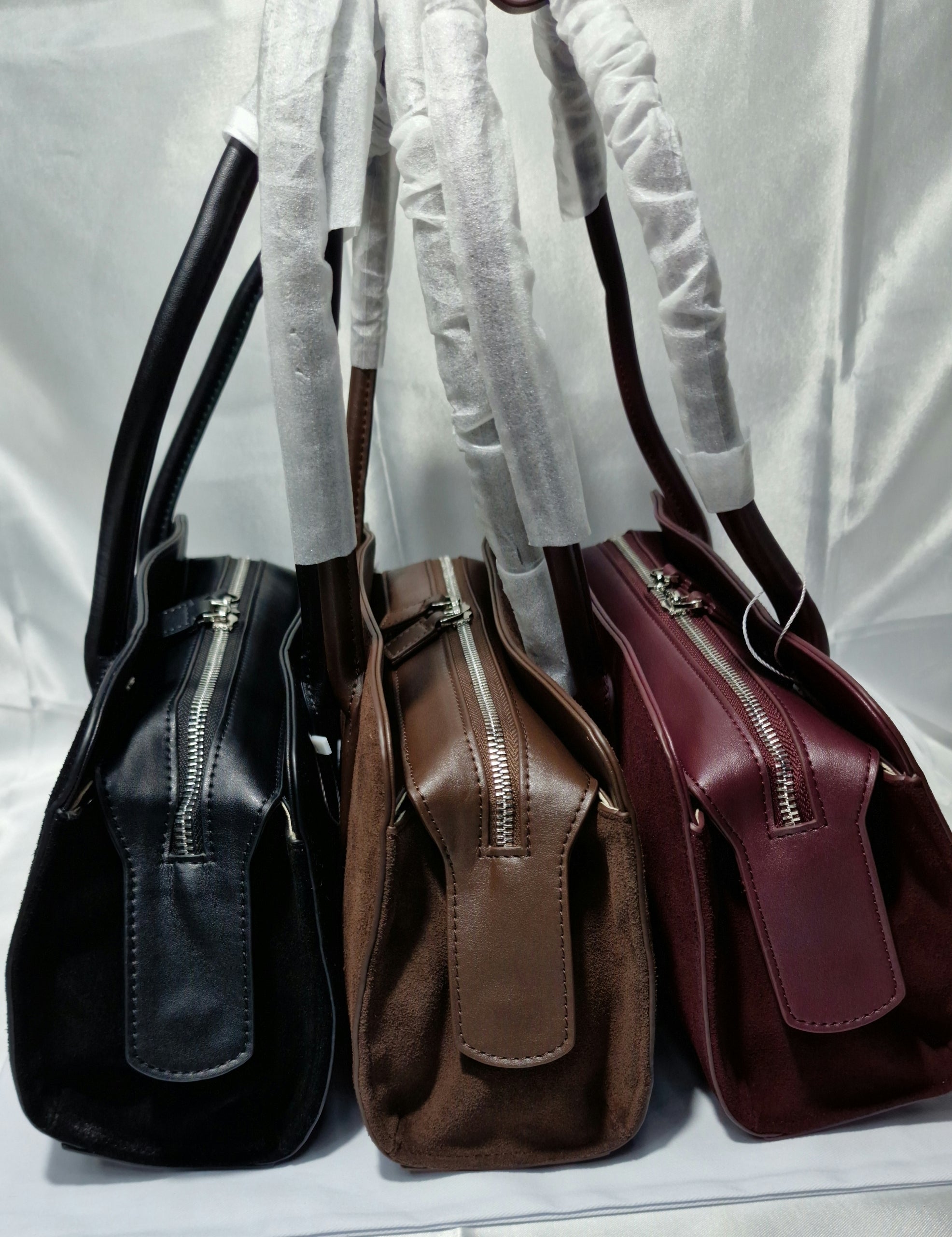 Bauletto "Nami" a spalla con doppi manici lunghi