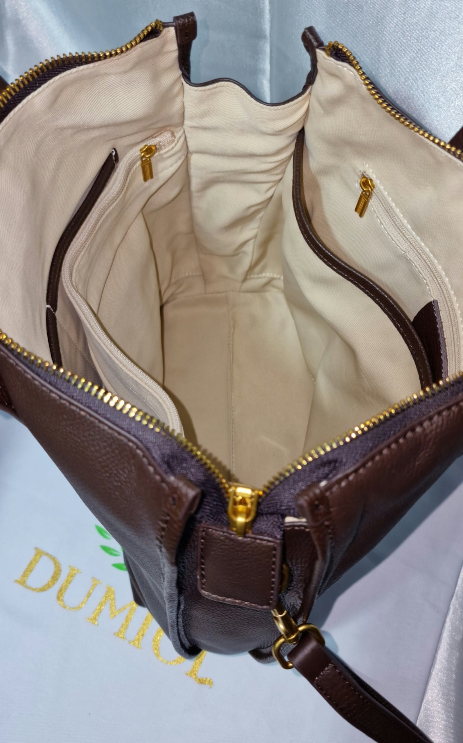 Borsa Tote in Pelle Martellata "Mila"