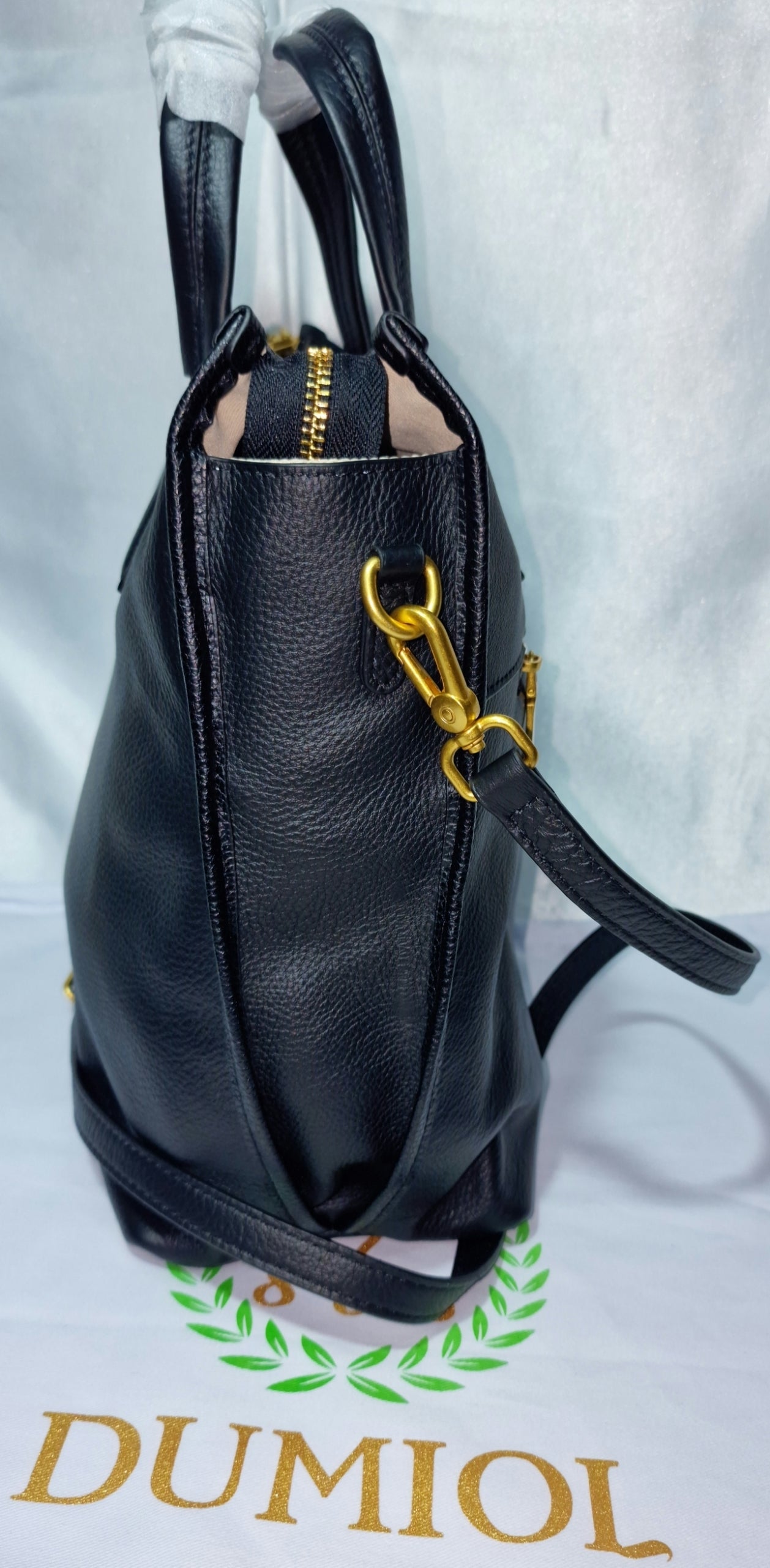 Borsa Tote in Pelle Martellata "Mila"