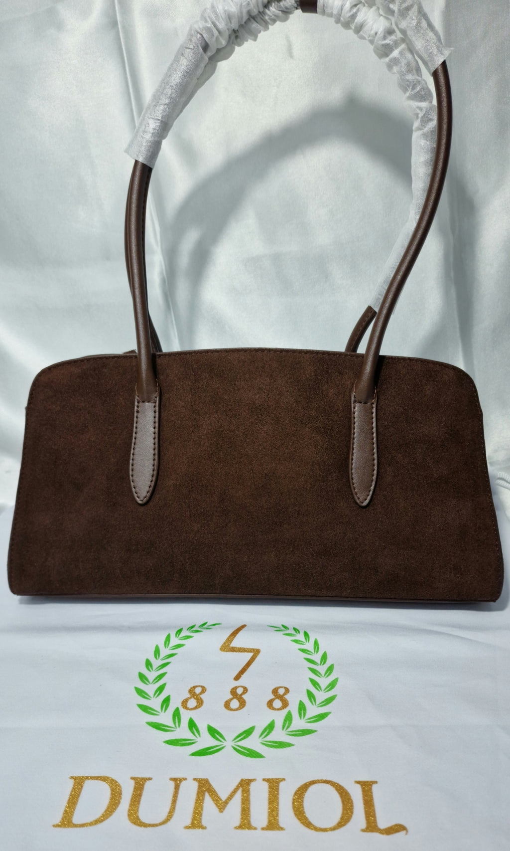 Bauletto "Nami" a spalla con doppi manici lunghi