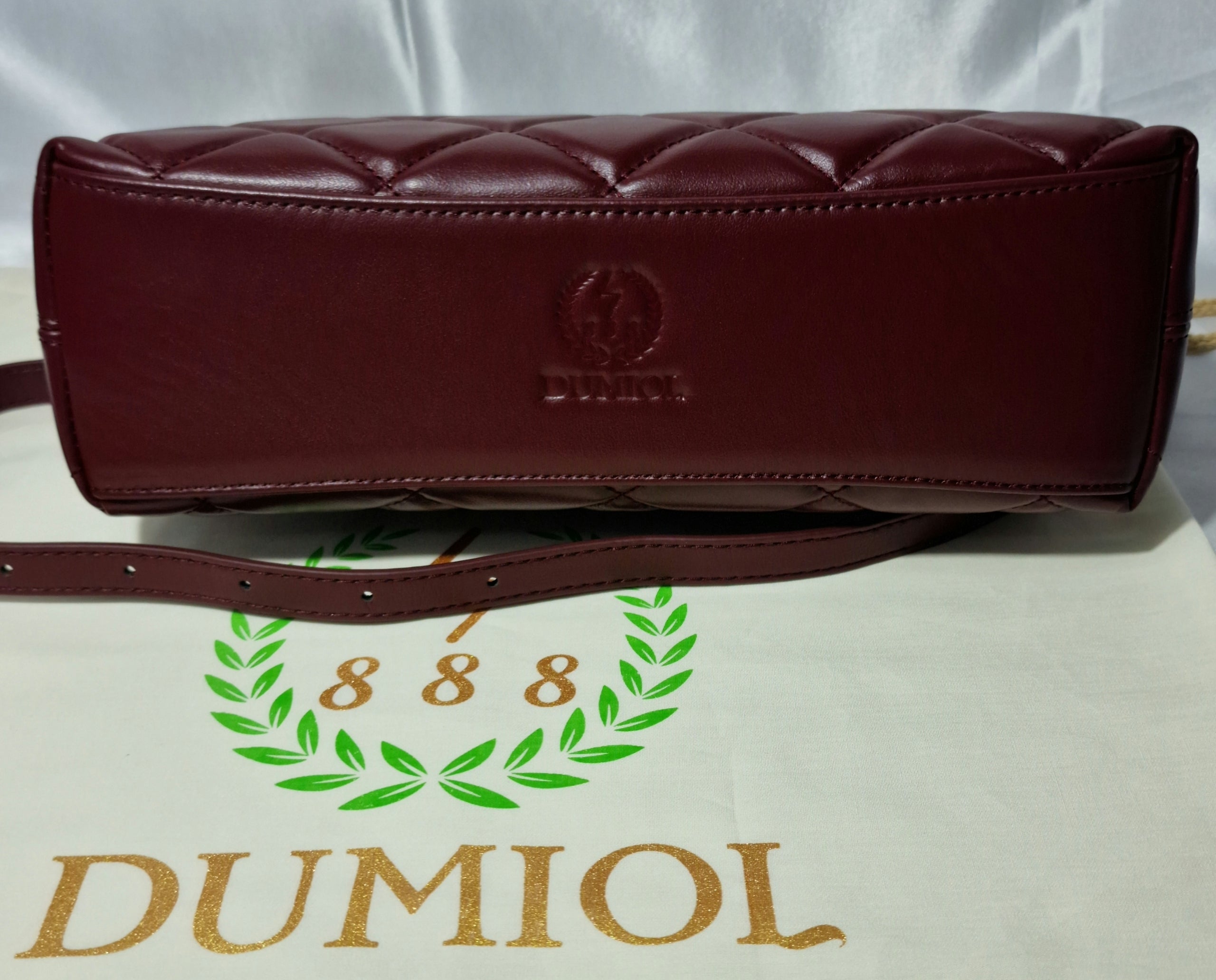 Borsa "Ayla” Trapuntata – Bordeaux