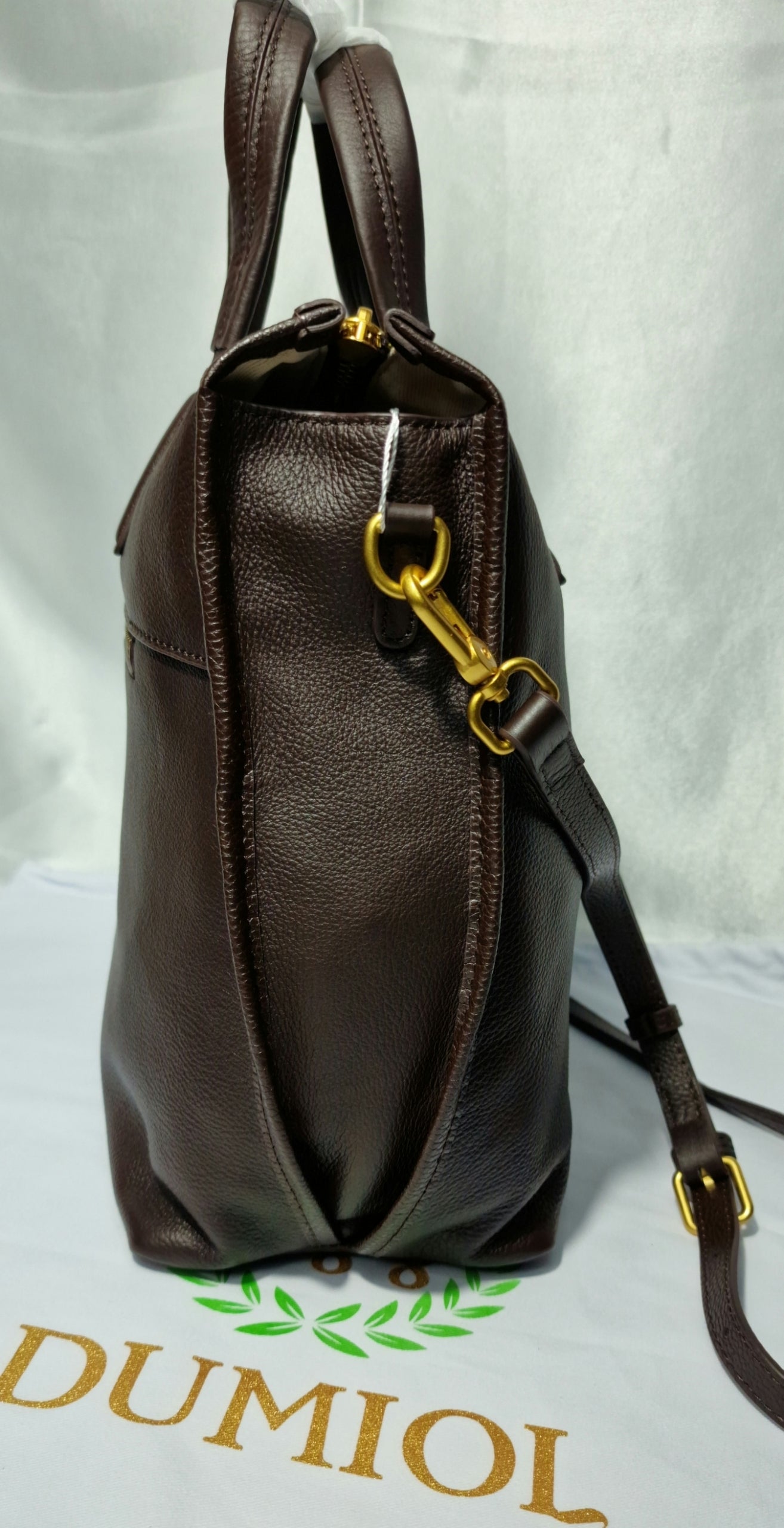 Borsa Tote in Pelle Martellata "Mila"