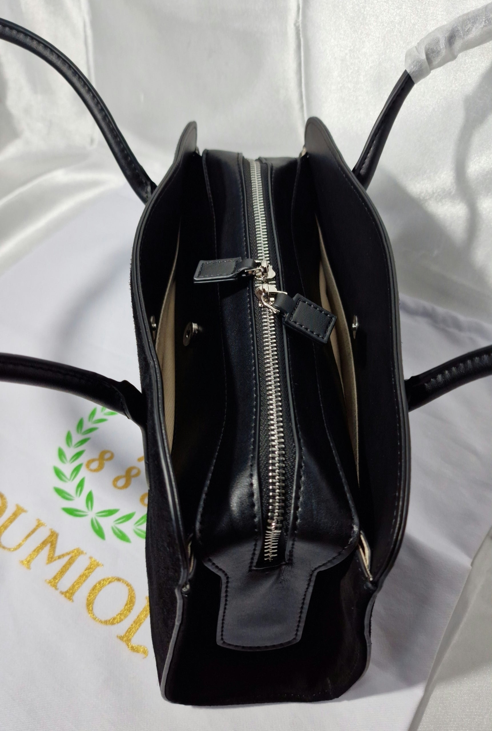 Bauletto "Nami" a spalla con doppi manici lunghi