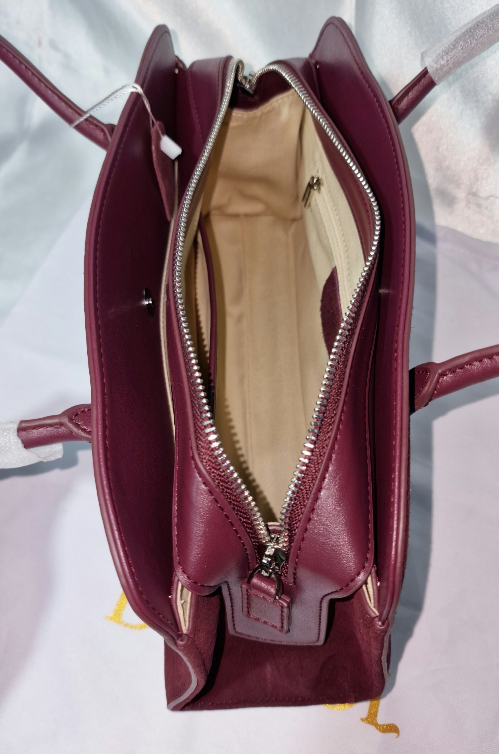 Bauletto "Nami" a spalla con doppi manici lunghi